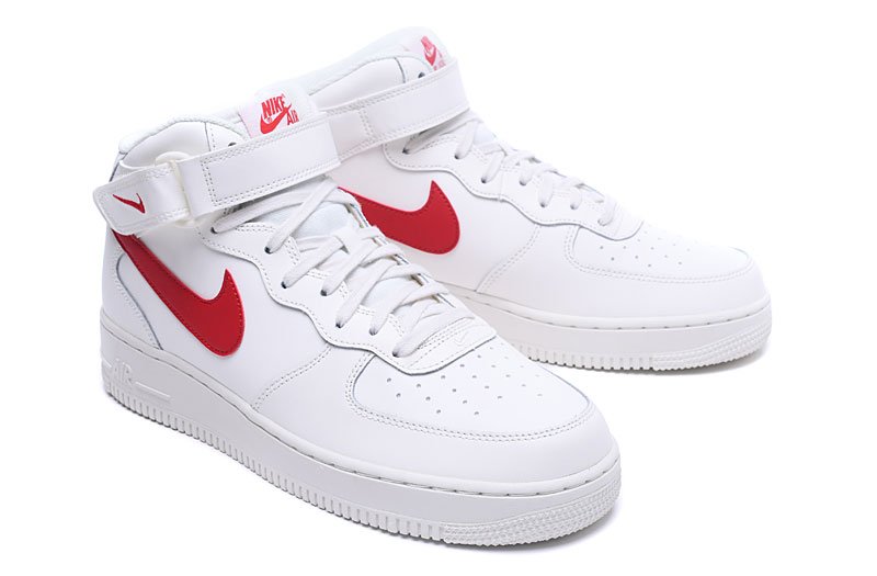 Nike Air Force 1 MidSail University Red